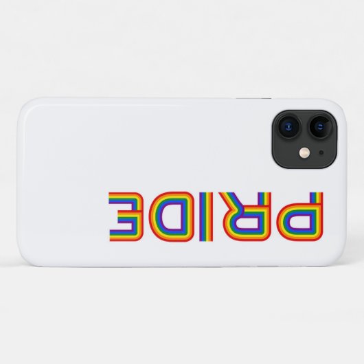 Coques Case-Mate iPhone Fierté| Rainbow Letters (Dos (Horizontal))