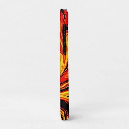 Coques Case-Mate iPhone Fiery Abstract Swirls of Emotion (Dos/Gauche)