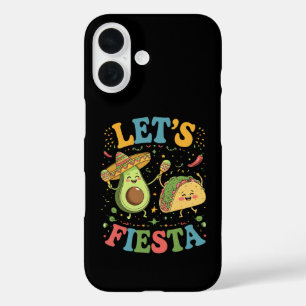 Coques iPhone 16 Fiesta Avocado Et Tacos Cinco De Mayo