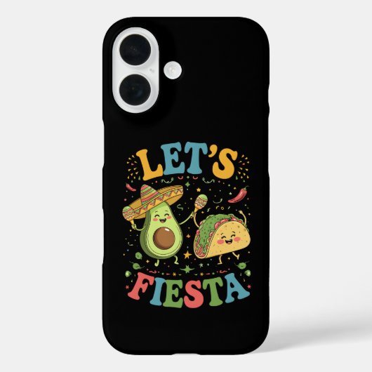 Coques Case-Mate iPhone Fiesta Avocado Et Tacos Cinco De Mayo (Verso)