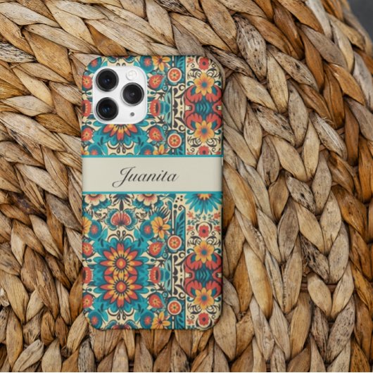 Coques Case-Mate iPhone Fiesta Blooms, personnalisable