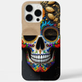 Coques Case-Mate iPhone Fiesta florale - Crâne à sucre (Verso)