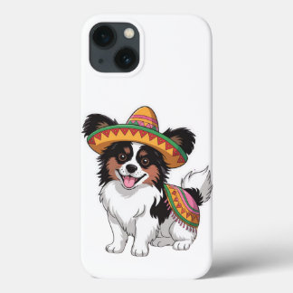 Case-Mate iPhone Case Fiesta Papillon Chien portant Sombrero et Sarape