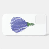 Coques Case-Mate iPhone Fig mauve esquissé (Verso (horizontal))
