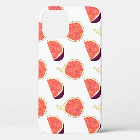 Coques Case-Mate iPhone Fig mauve : motif coloré (Verso)