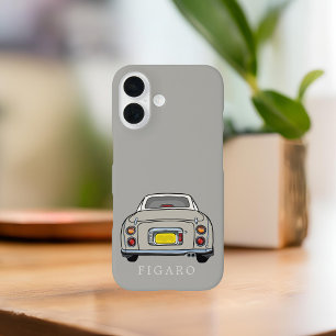 Coques iPhone 16 Figarations Topaz Mist Figaro voiture personnalisé