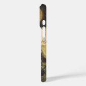 Coques Case-Mate iPhone Figure ailée assise sur un rocher par Abbott Thaye (Verso / Gauche)