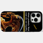 Coques Case-Mate iPhone Figure Alien Contemplant Sous La Zone 51 Ciels (Verso (horizontal))
