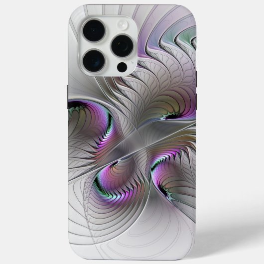 Coques Case-Mate iPhone Figure de fantaisie abstraite moderne et timide, a (Verso)
