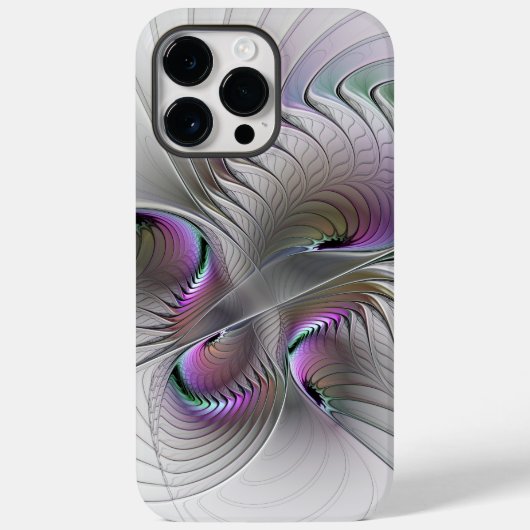 Coques Case-Mate iPhone Figure de fantaisie abstraite moderne timide Art f (Verso)