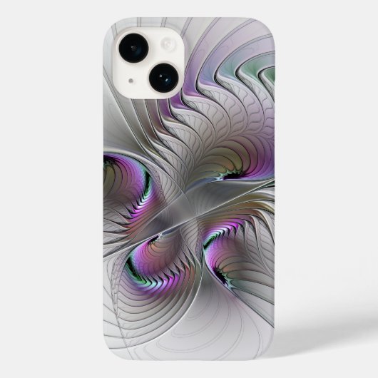 Coques Case-Mate iPhone Figure de fantaisie abstraite moderne timide Art f (Verso)