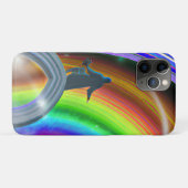 Coques Case-Mate iPhone Figure de mystère au Stargate interdimensionnel (Dos (Horizontal))