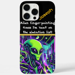 Coques iPhone 16 Pro Max Figure extraterrestre illuminée