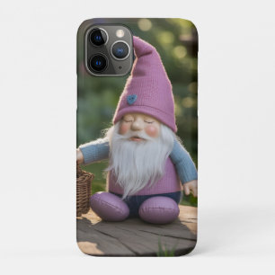 Case-Mate iPhone Case Figurine de gnome en peluche avec panier tressé en