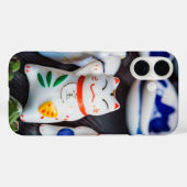 Coques Case-Mate iPhone figurines de chats à Beckoning (Verso (horizontal))