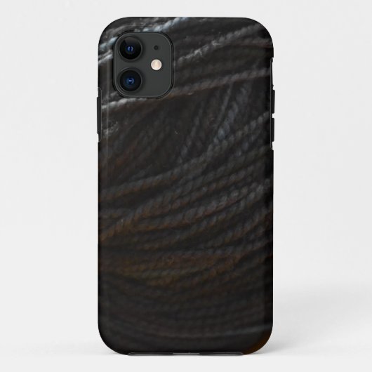 Coques Case-Mate iPhone Fil noir (Dos)