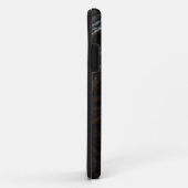 Coques Case-Mate iPhone Fil noir (Dos/Droite)