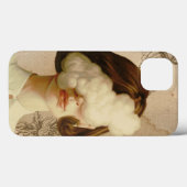 Coques Case-Mate iPhone filature brune fumée art (Verso (horizontal))