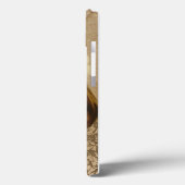 Coques Case-Mate iPhone filature brune fumée art (Verso / Gauche)