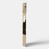 Coques Case-Mate iPhone filature brune fumée art (Verso / Droite)