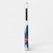 Coques Case-Mate iPhone Fille Africaine stylisée Afro cheveux affaires (Dos/Gauche)