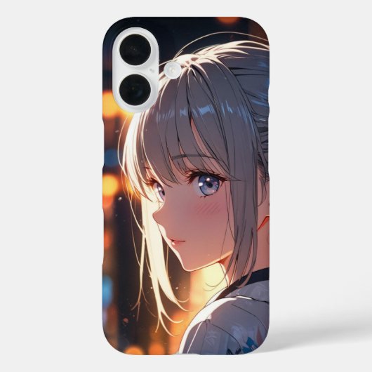 Coques Case-Mate iPhone fille anime (Verso)