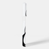 Coques Case-Mate iPhone Fille Anime Noire & Blanc (Verso / Droite)