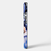 Coques Case-Mate iPhone Fille Anime Y2K Branchée Esthétique Bleue (Verso / Gauche)