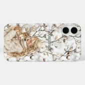 Coques Case-Mate iPhone Fille aux cheveux blonds avec cerf (Verso (horizontal))