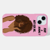COQUES Case-Mate iPhone FILLE AUX CHEVEUX BOUCLES (Verso (horizontal))