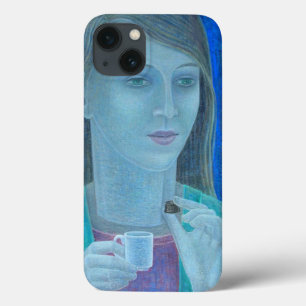 iPhone 13 Coque Fille avec du chocolat 2011