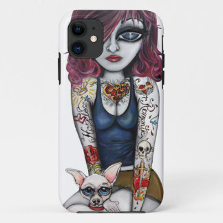 Case-Mate iPhone Case Fille avec le chiwawa