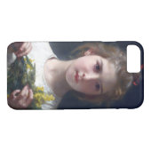 Coques Case-Mate iPhone Fille avec Mimosa, Bouguereau (Dos (Horizontal))