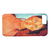 Coques Case-Mate iPhone Fille avec Pigtails, Modigliani (Dos (Horizontal))