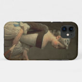 Coques Case-Mate iPhone Fille avec raquette et chuttlecock (Dos (Horizontal))