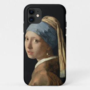 Coque Case-Mate Pour iPhone Fille avec une boucle d'oreille de perle, c.1665-6
