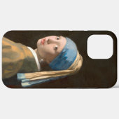 Coques Case-Mate iPhone Fille avec une perle à oreille par Johannes Vermee (Verso (horizontal))