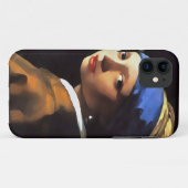 Coques Case-Mate iPhone Fille avec une perle qui écoute après Johannes Ver (Dos (Horizontal))