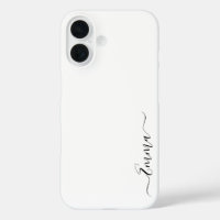 Fille blanche moderne Imprimer tendance