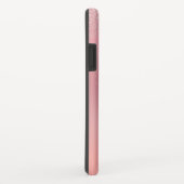 Coques Case-Mate iPhone Fille Blush Pink Silver Parties scintillant Nom pe (Dos/Droite)