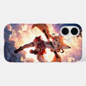 Coques Case-Mate iPhone Fille Chibi Fox (Verso (horizontal))