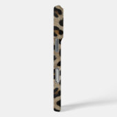 Coques Case-Mate iPhone Fille chic léopard fourrure poster de animal motif (Verso / Droite)