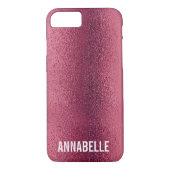 Coques Case-Mate iPhone Fille chic parties scintillant rose brillant ajout (Dos)