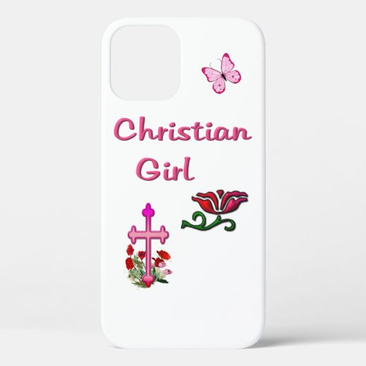 Coques Case-Mate iPhone Fille chrétienne (Verso)