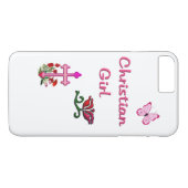 Coques Case-Mate iPhone Fille chrétienne  (Dos (Horizontal))