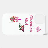 Coques Case-Mate iPhone Fille chrétienne  (Verso (horizontal))