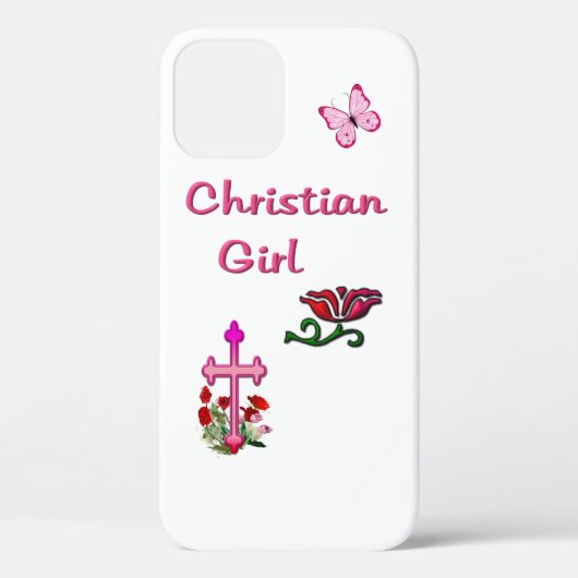 Coques Case-Mate iPhone Fille chrétienne  (Verso)