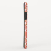 Coques Case-Mate iPhone Fille Corail Pêche Tropicale Flore (Dos/Droite)