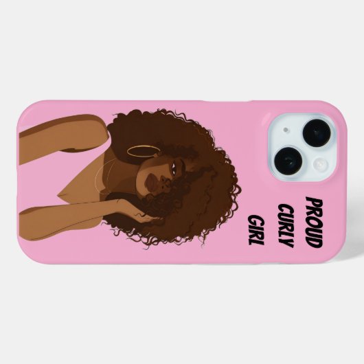 COQUES Case-Mate iPhone FILLE CURLY (Verso (horizontal))