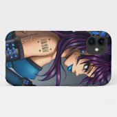 Coques Case-Mate iPhone Fille d'Anime de la science fiction (Dos (Horizontal))